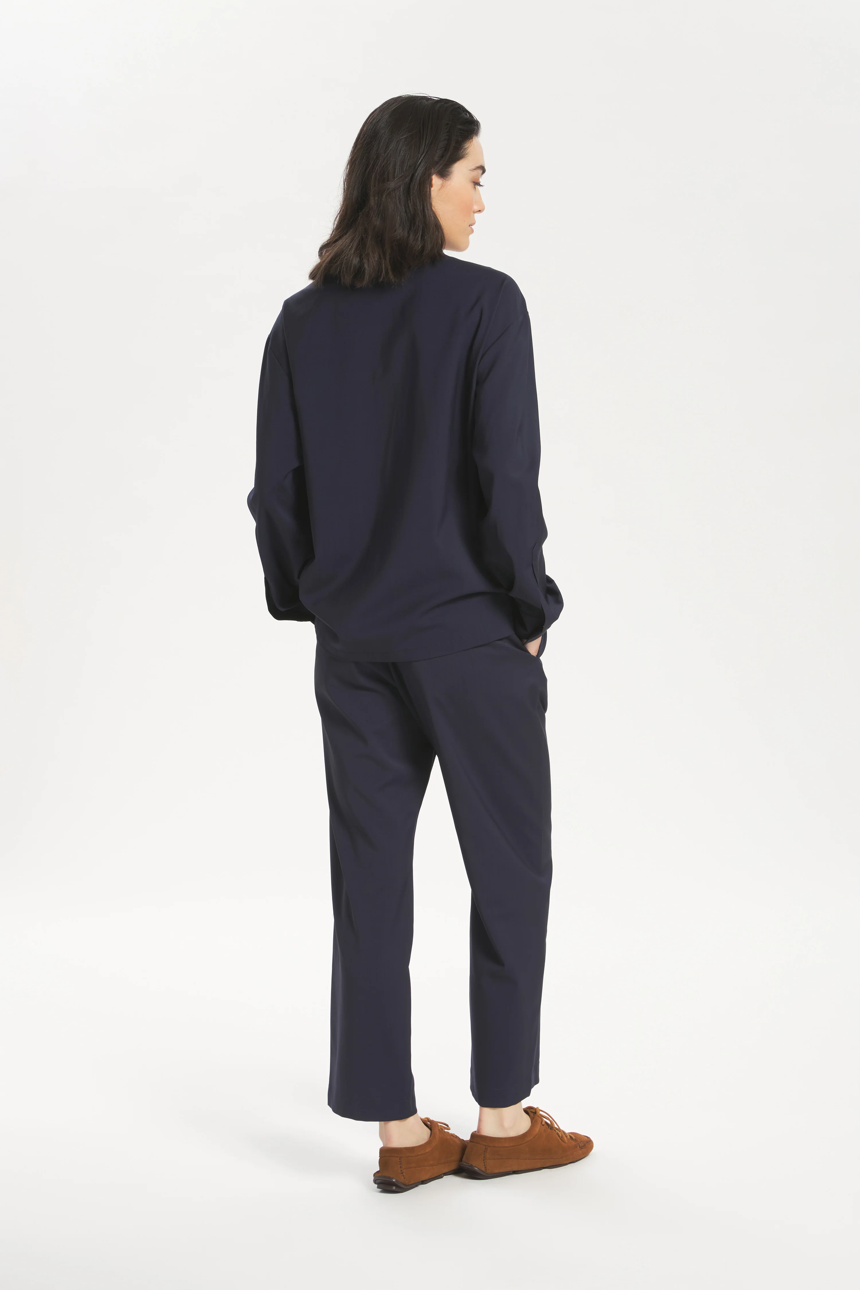Trousers Alfonso Tropical Navy - Image 3