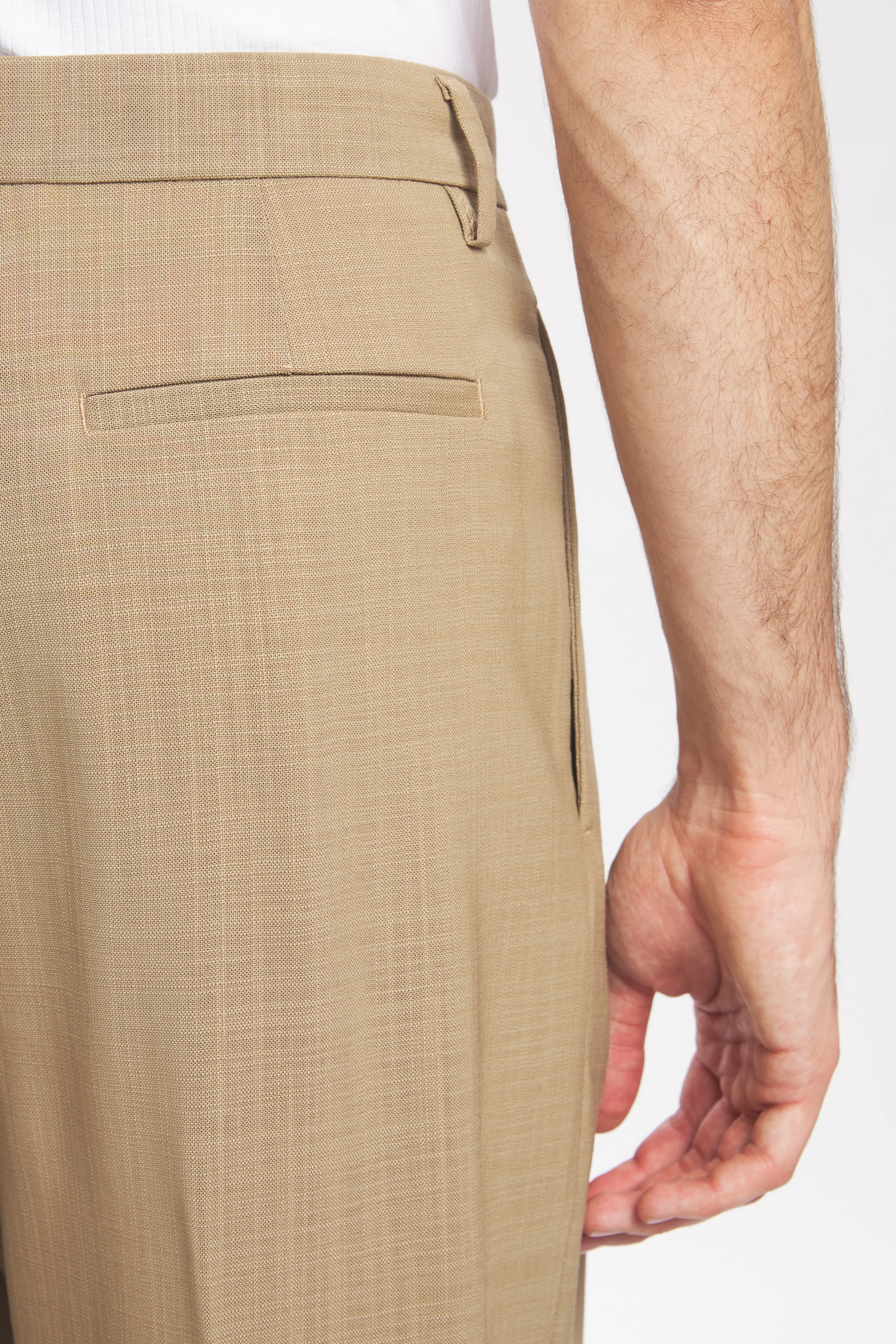 Trousers Braghier Grana Khaki - Image 6