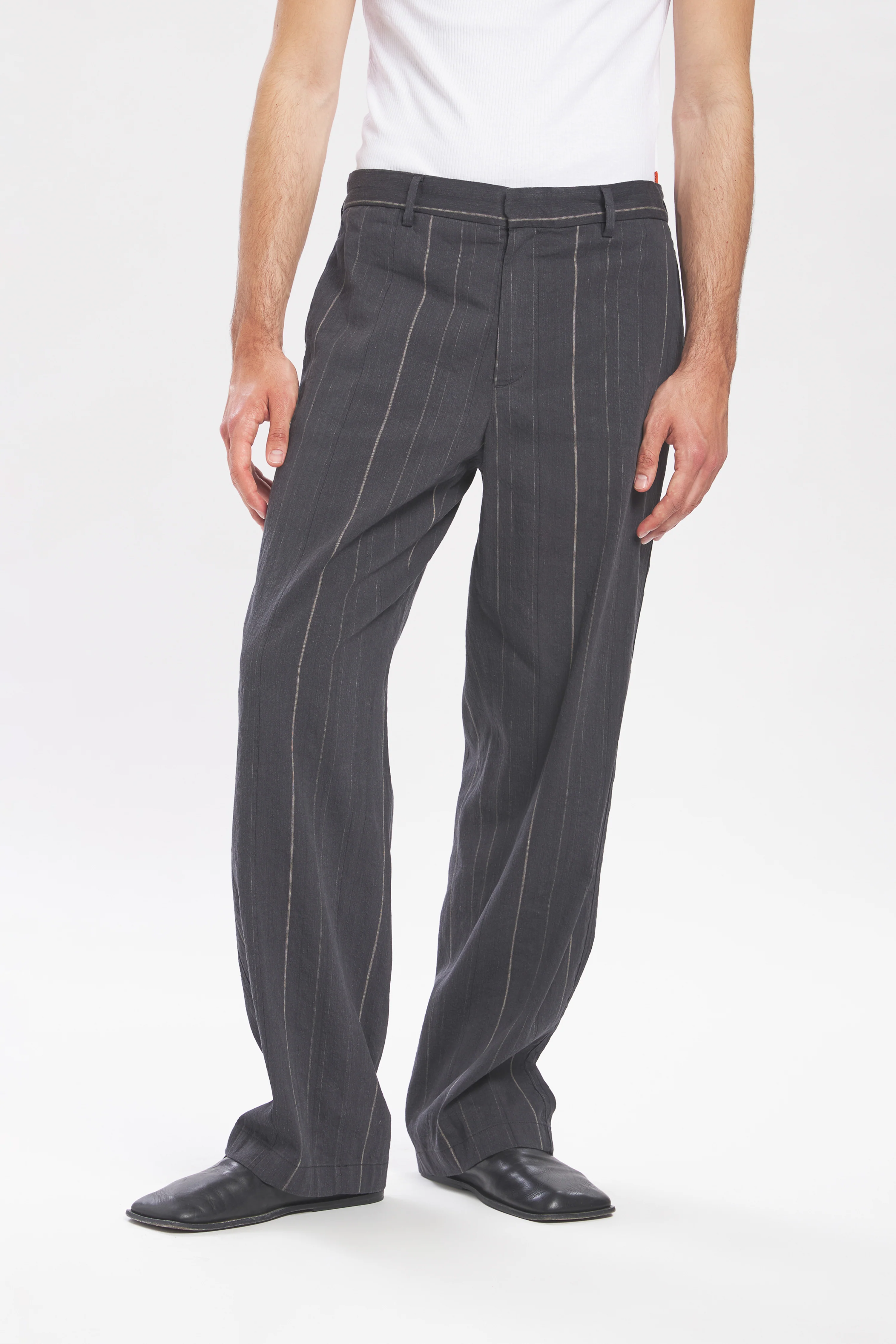 Trousers Delfo Cobian Piombo - Image 3