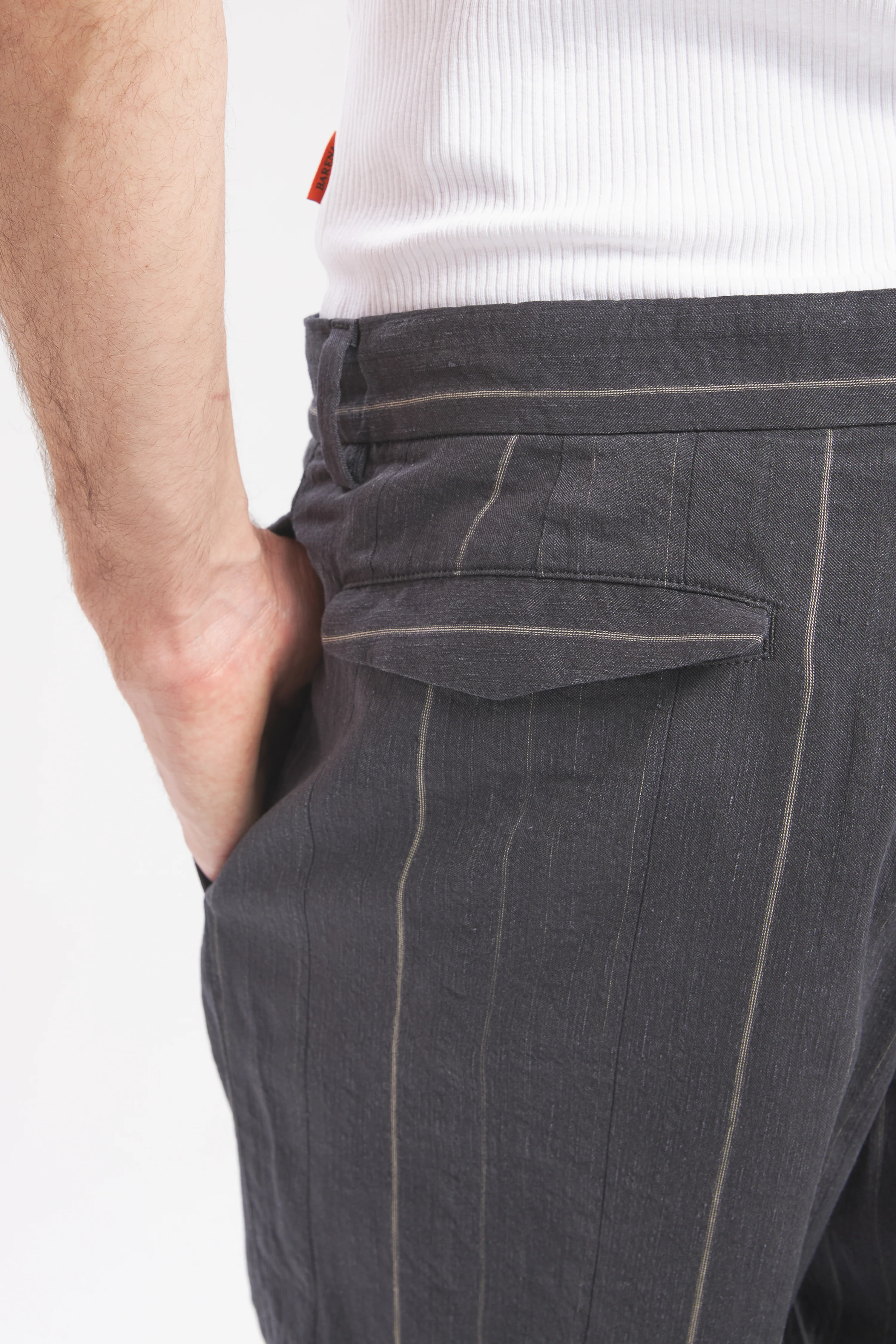 Trousers Delfo Cobian Piombo - Image 5