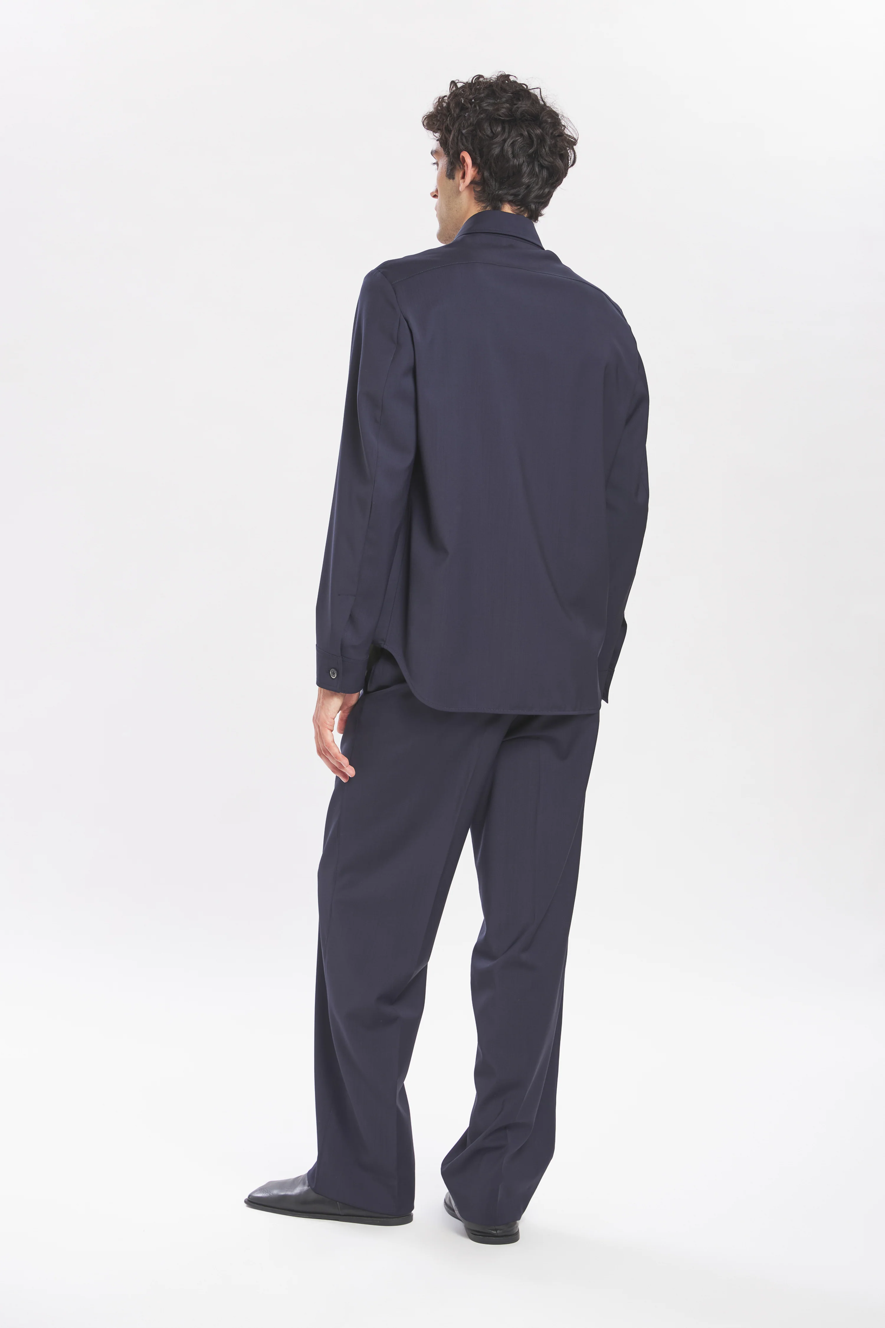 Trousers Delfo Tropical Navy - Image 3