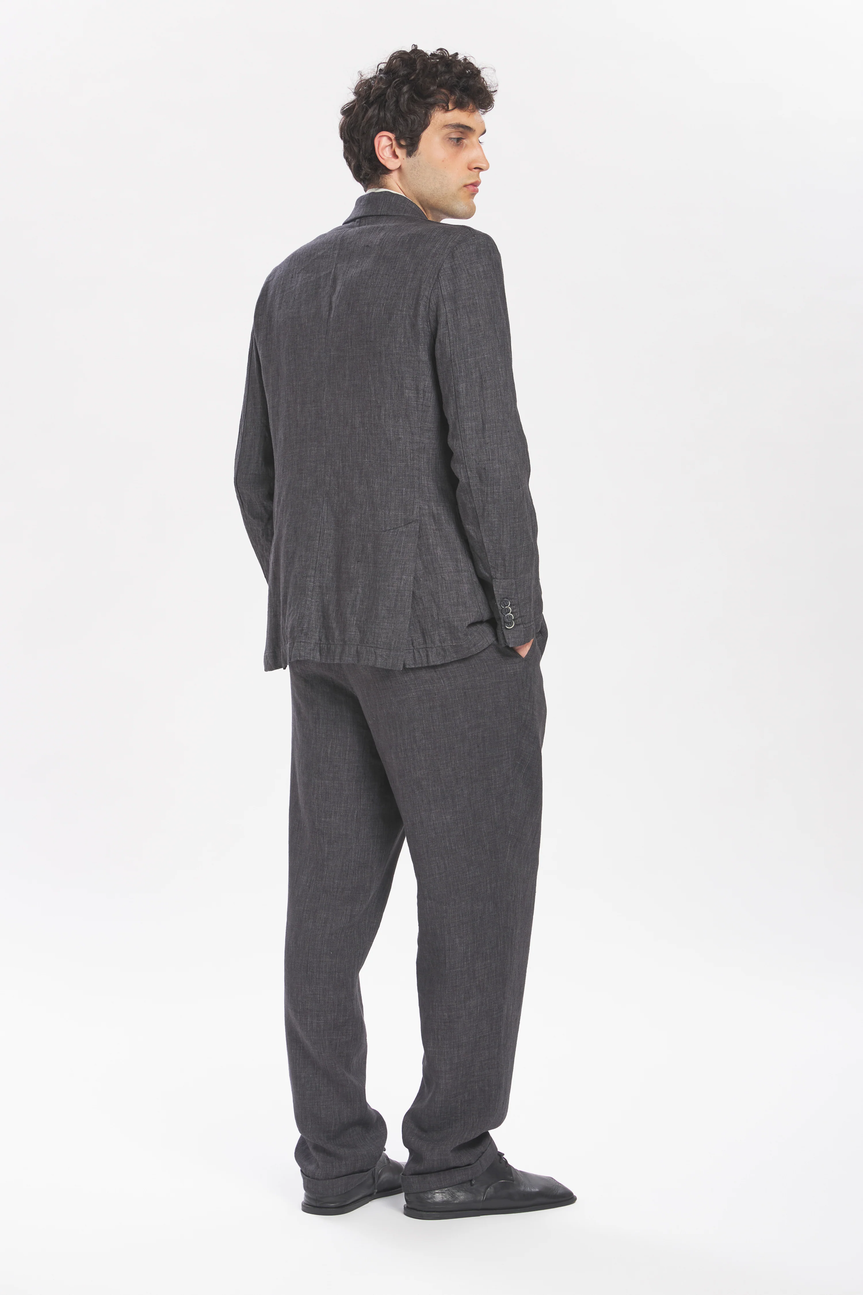 Trousers Drapier Simodo Piombo - Image 3