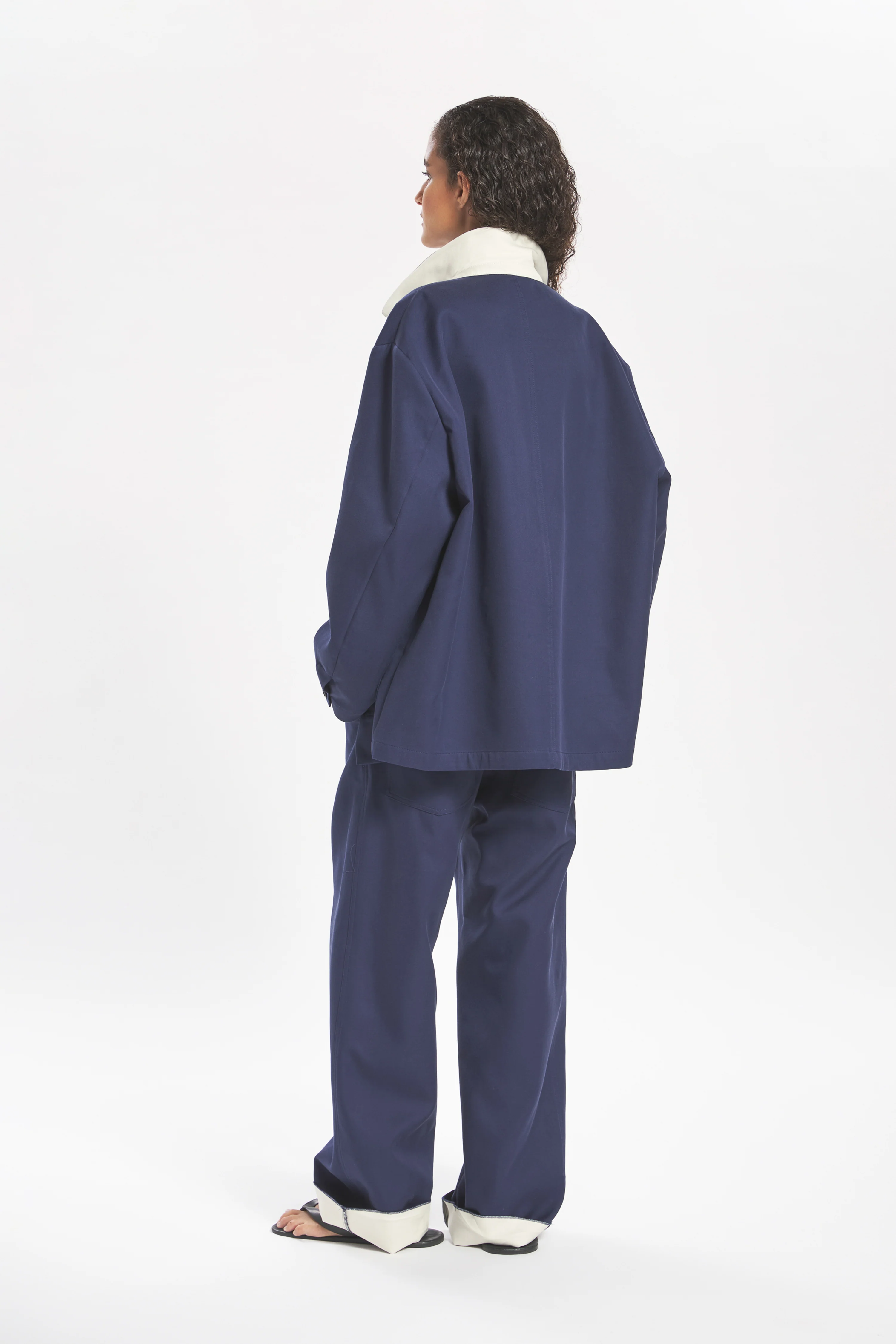 Trousers Franchina Duo Navy - Image 2