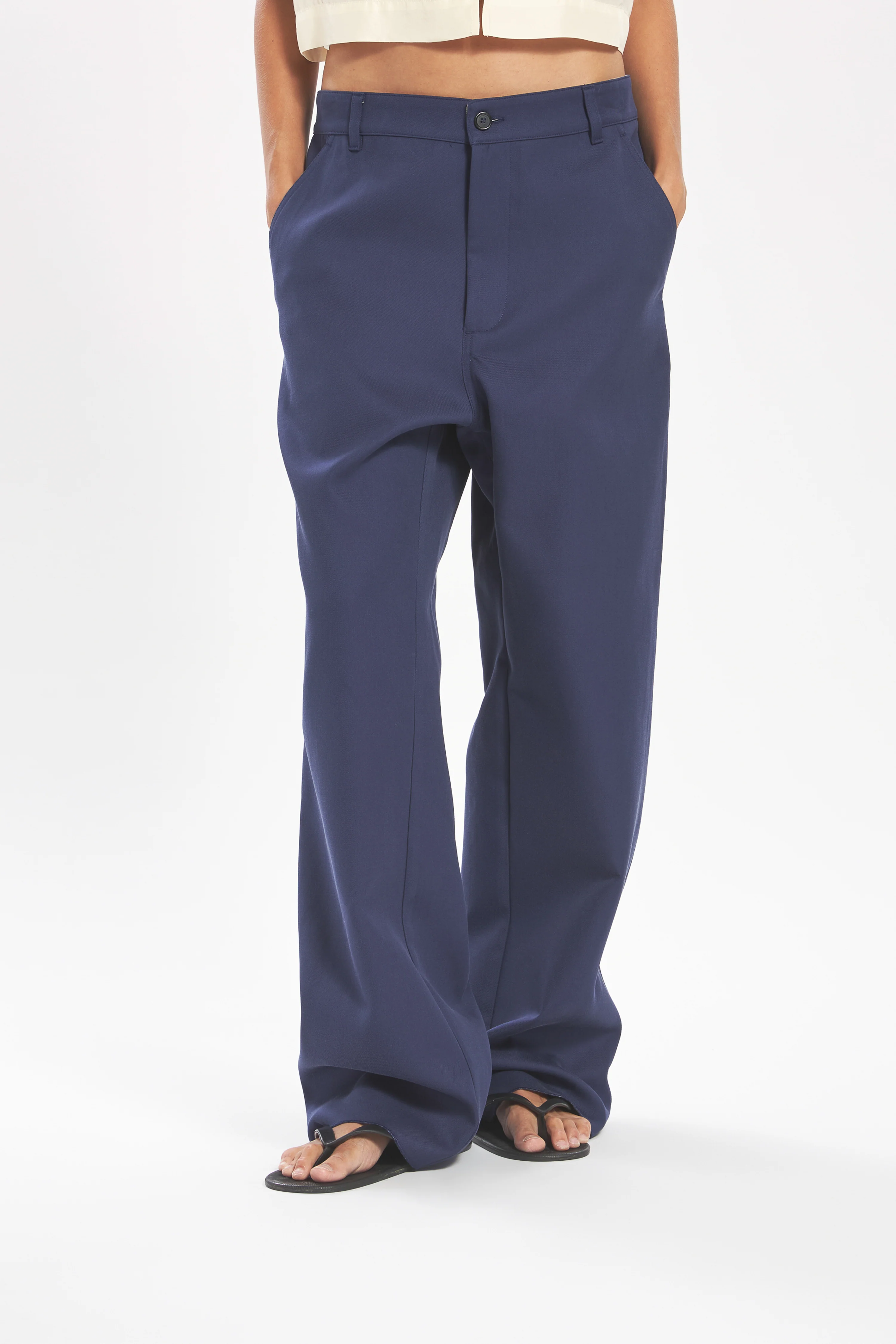 Trousers Franchina Duo Navy - Image 3