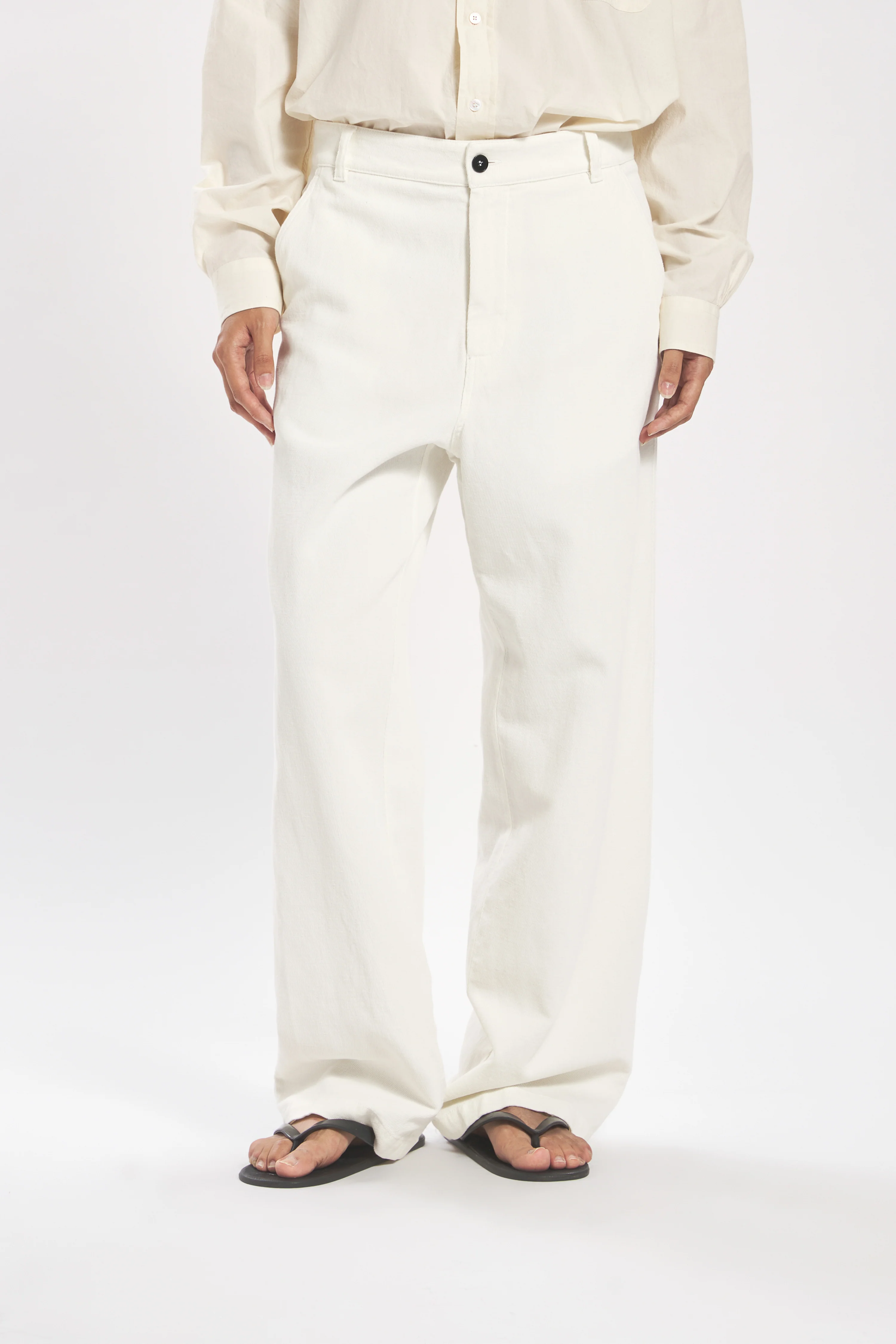 Trousers Franchina Furian Bianco - Image 3
