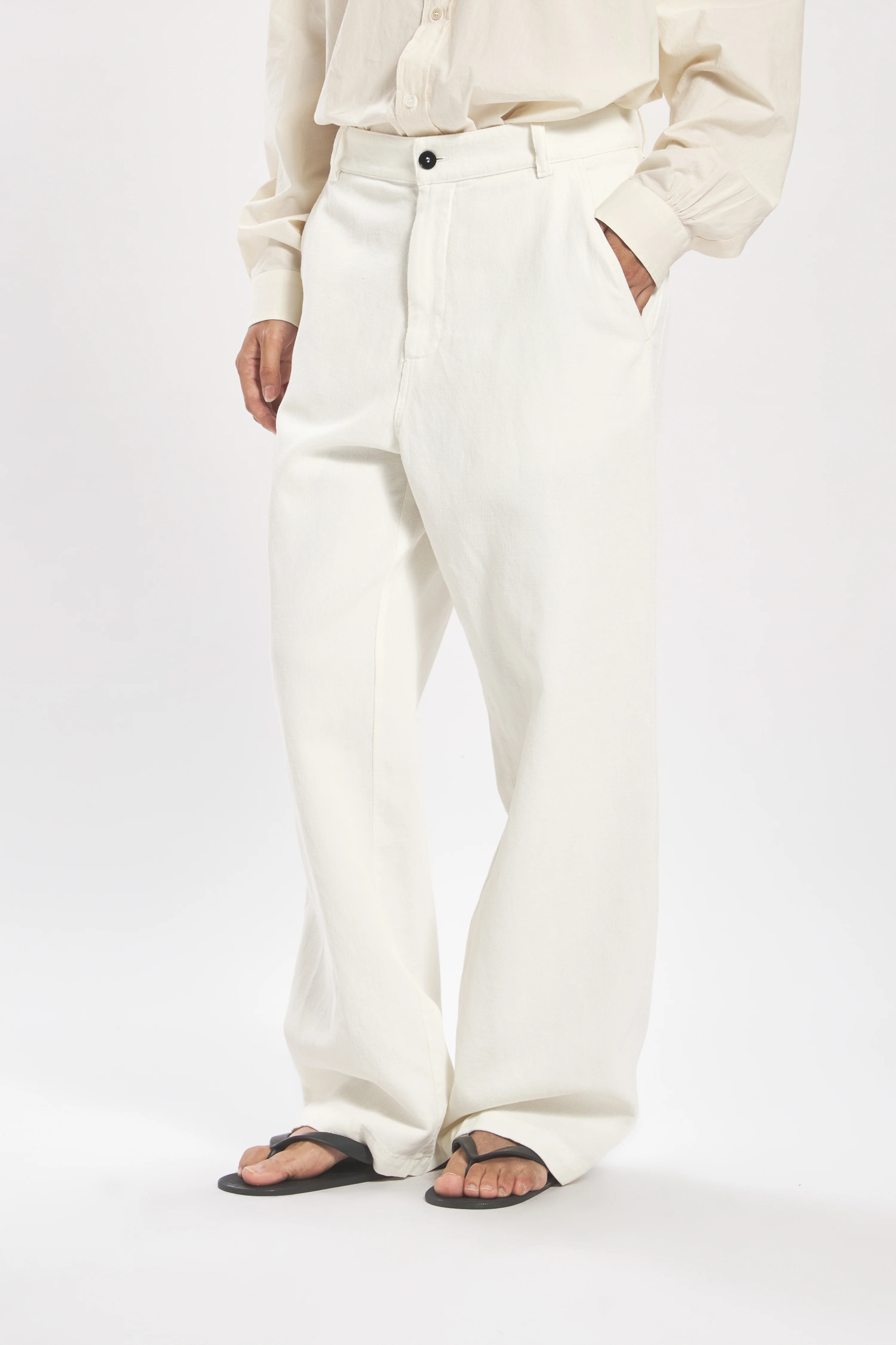 Trousers Franchina Furian Bianco - Image 4