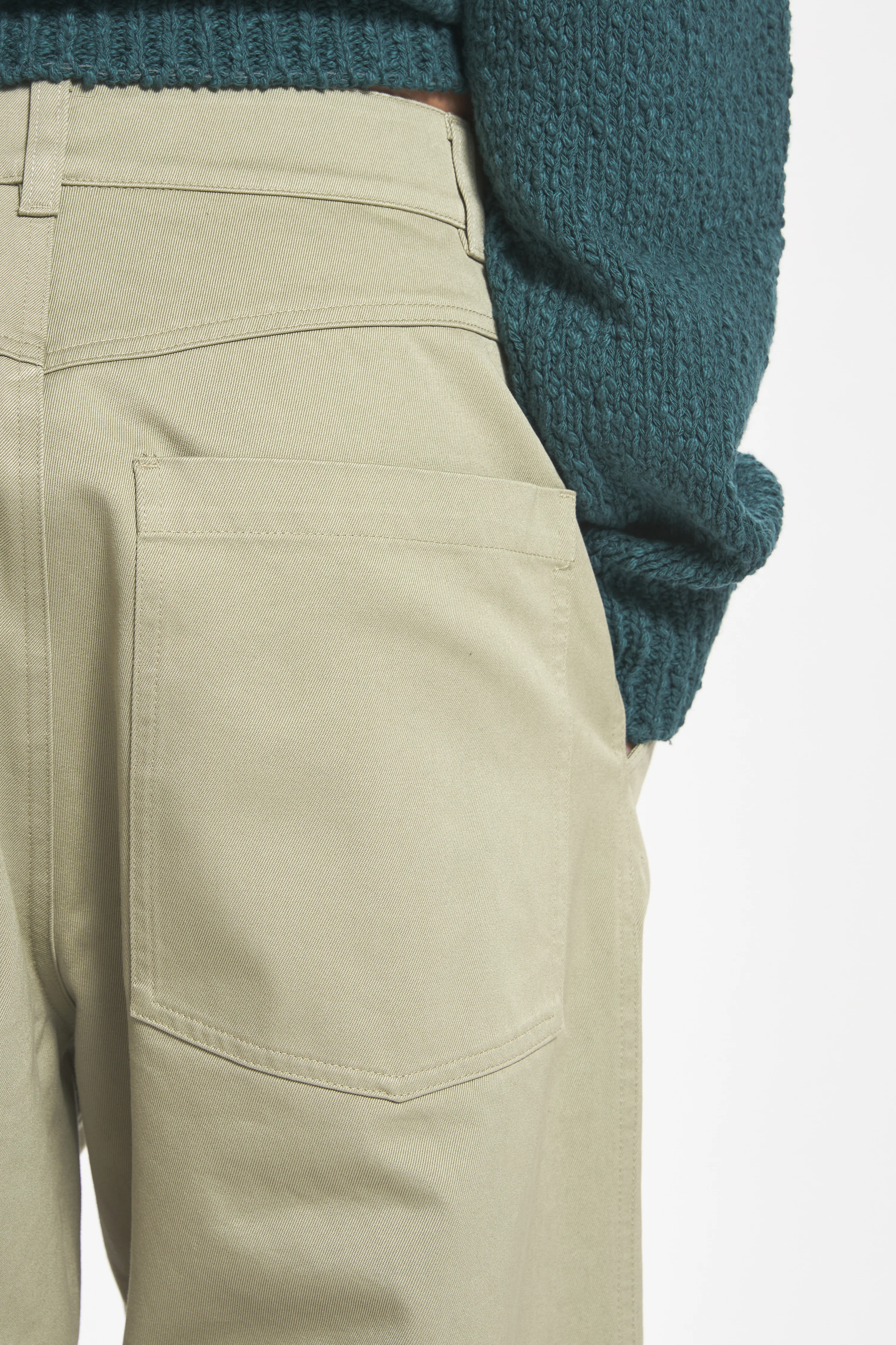 Trousers Franchina Varotto Salvia - Image 5
