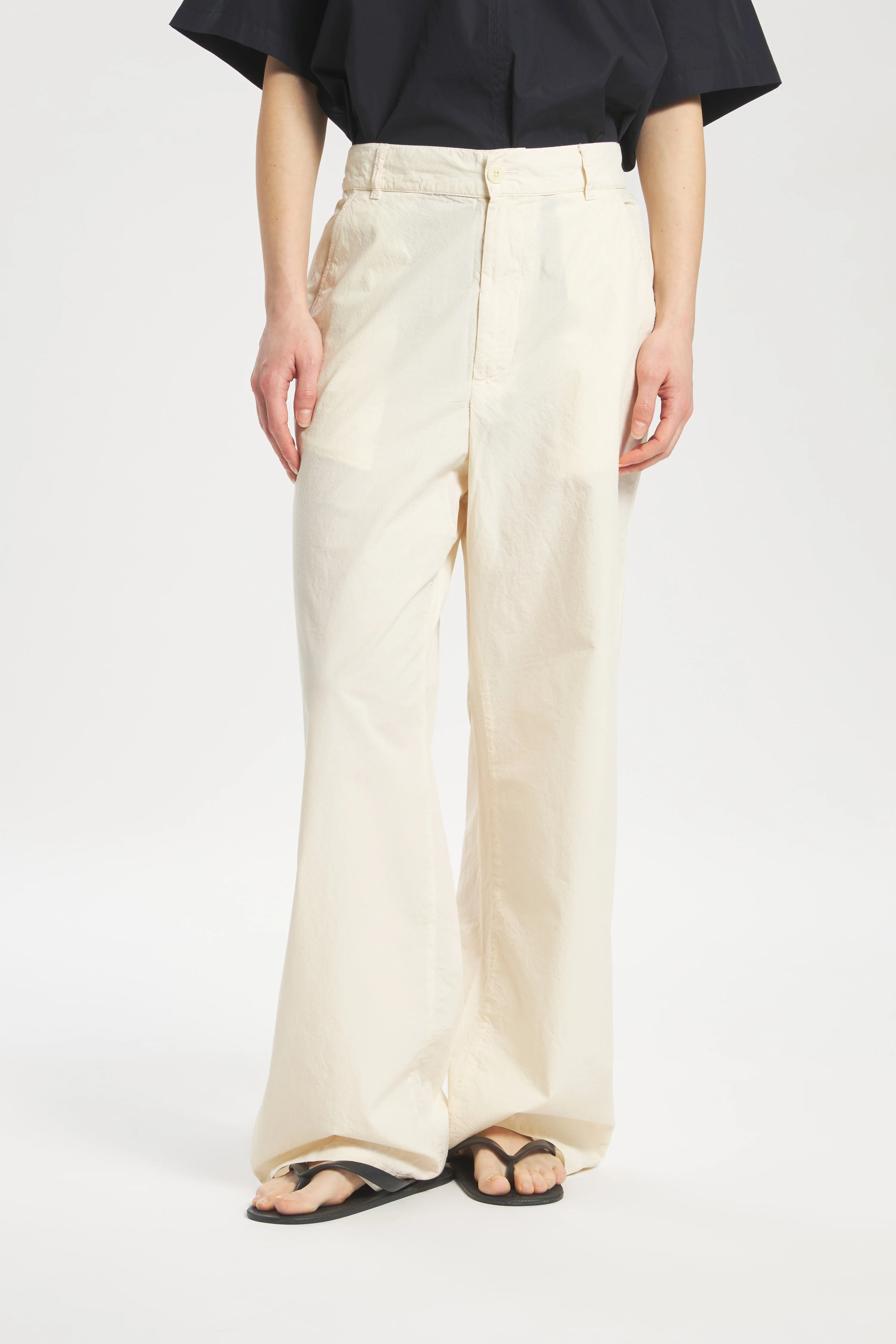 Trousers Ida Tendon Ecrù - Image 4