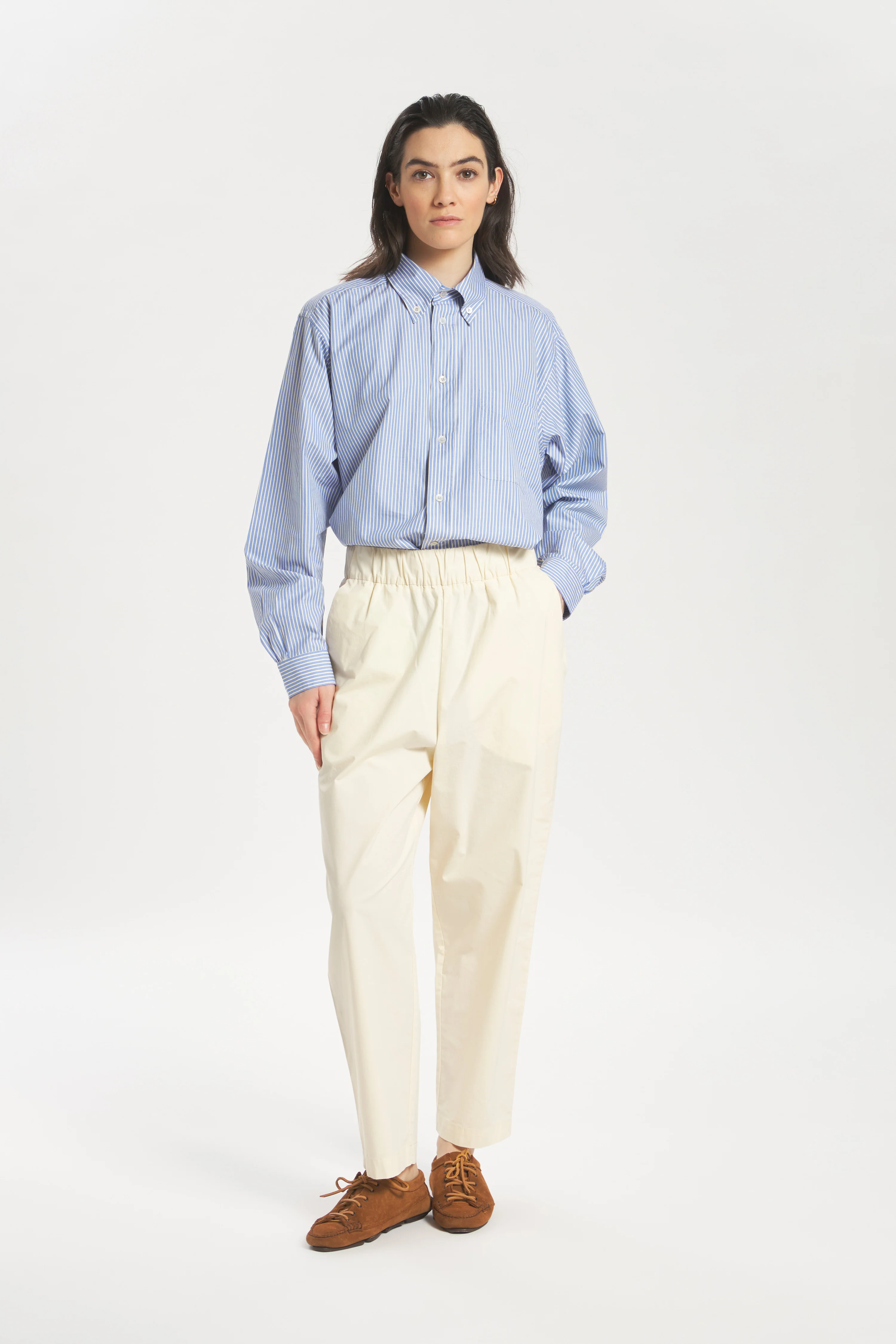 Trousers Joie25 Vion Avorio