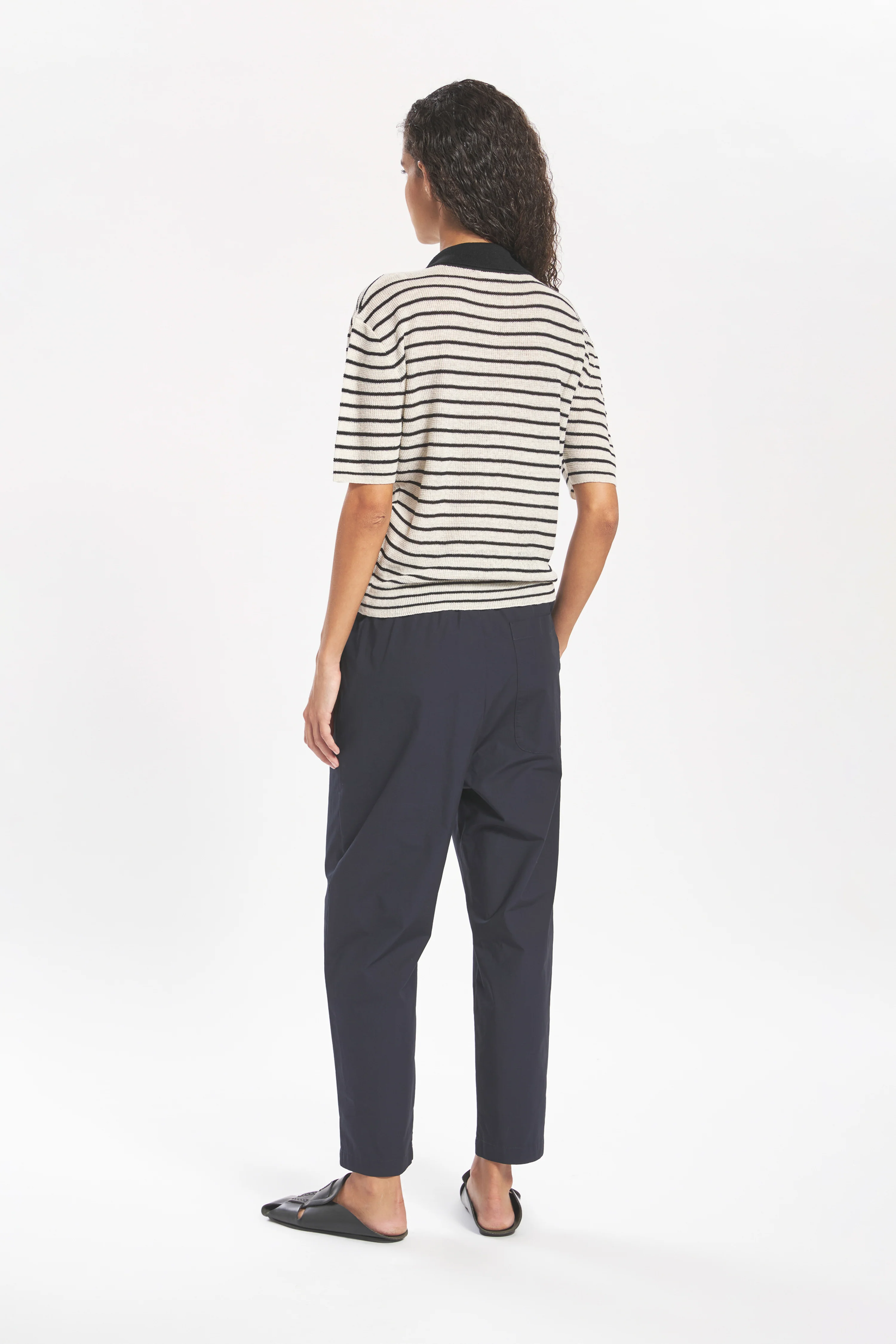 Trousers Joie25 Vion Navy - Image 3