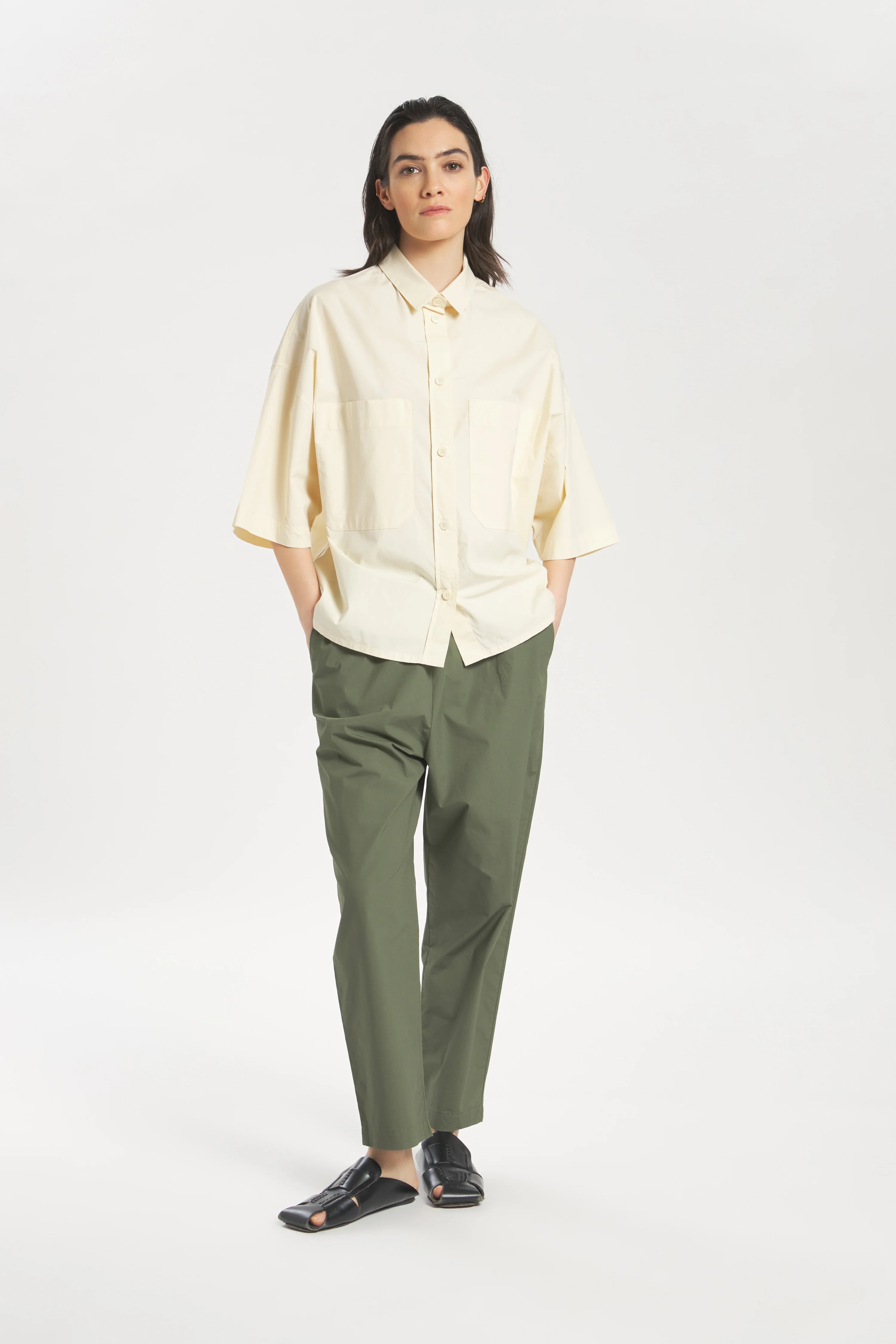 Trousers Joie25 Vion Oliva - Image 2