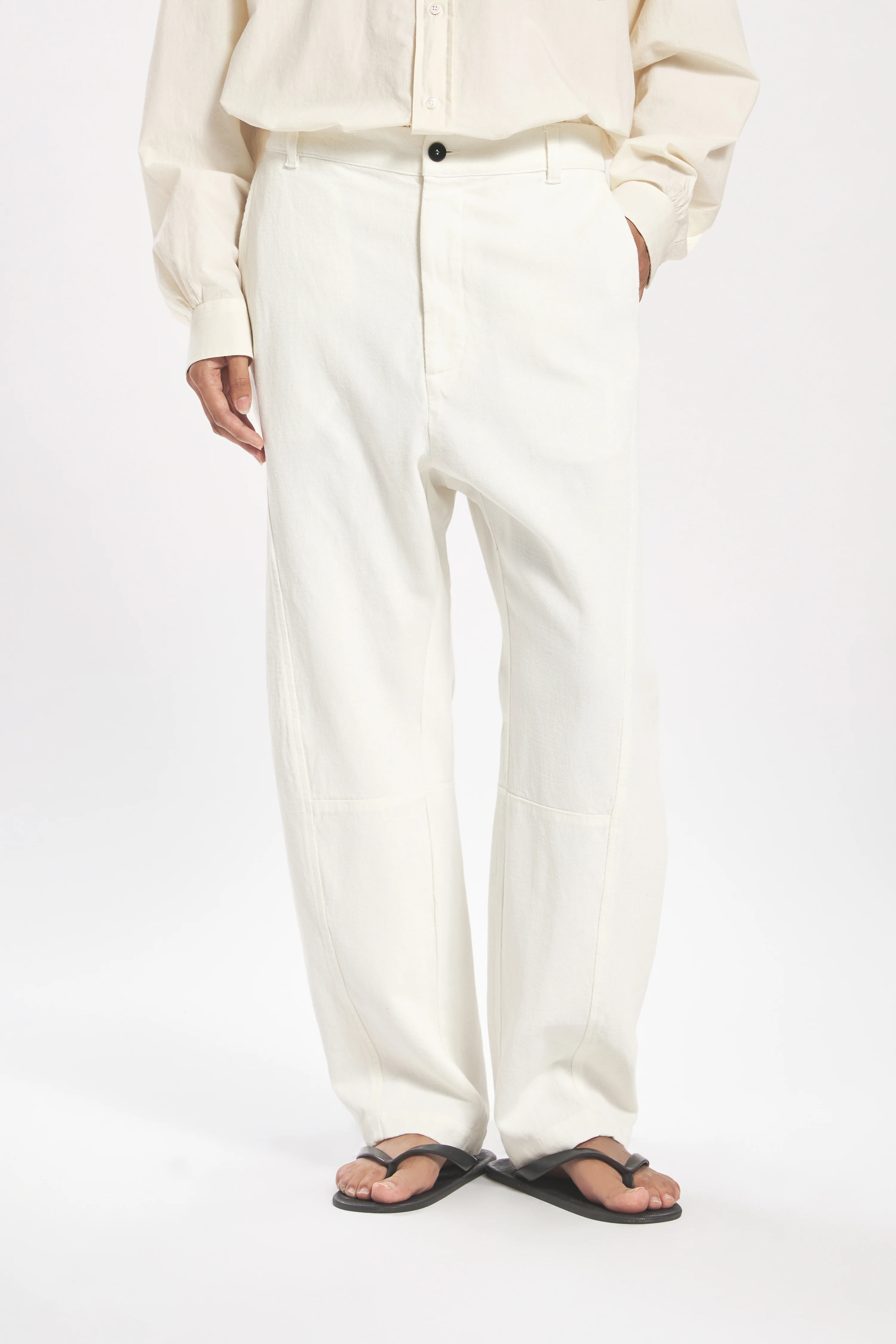 Trousers Marietta Furian Bianco - Image 3