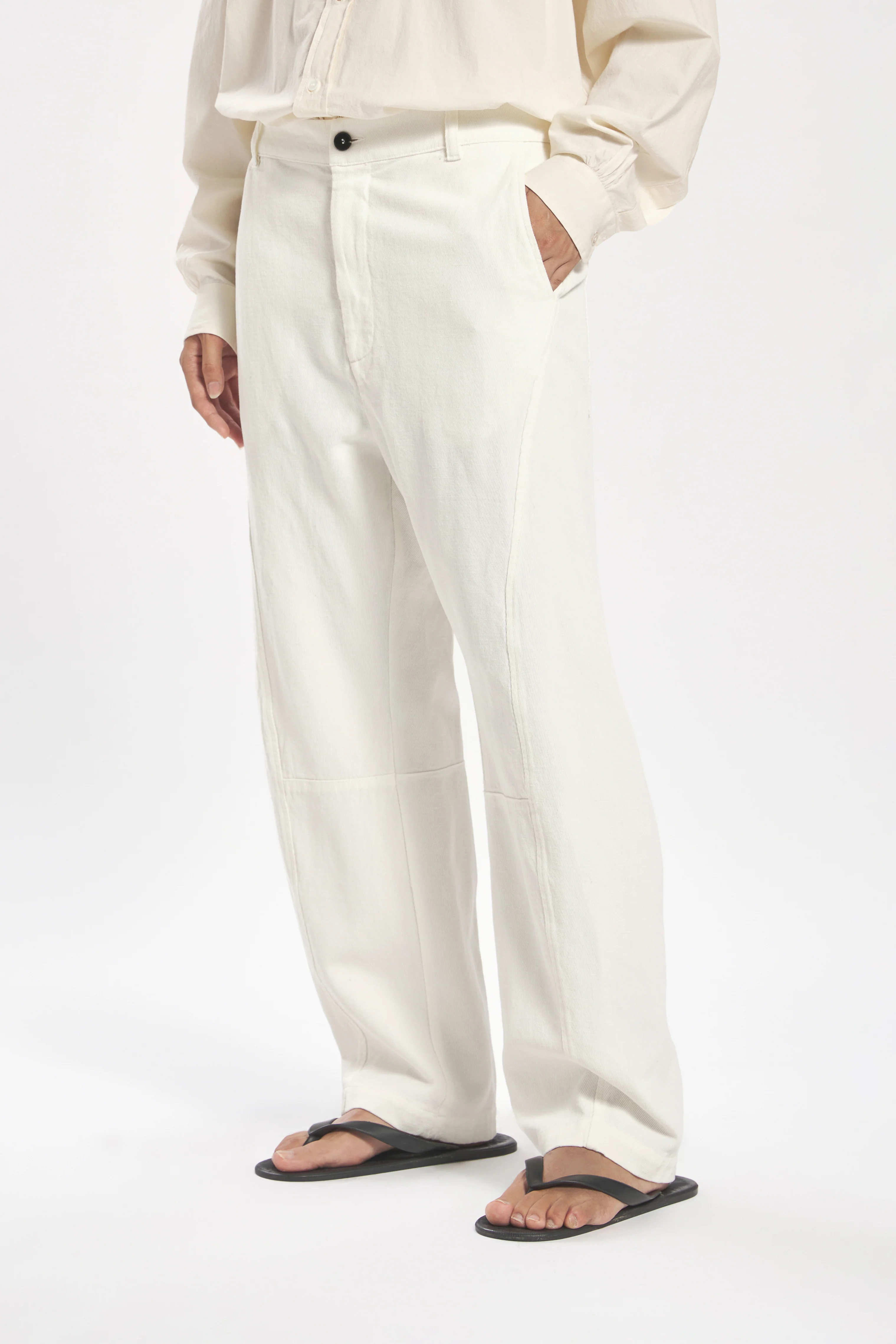 Trousers Marietta Furian Bianco - Image 4