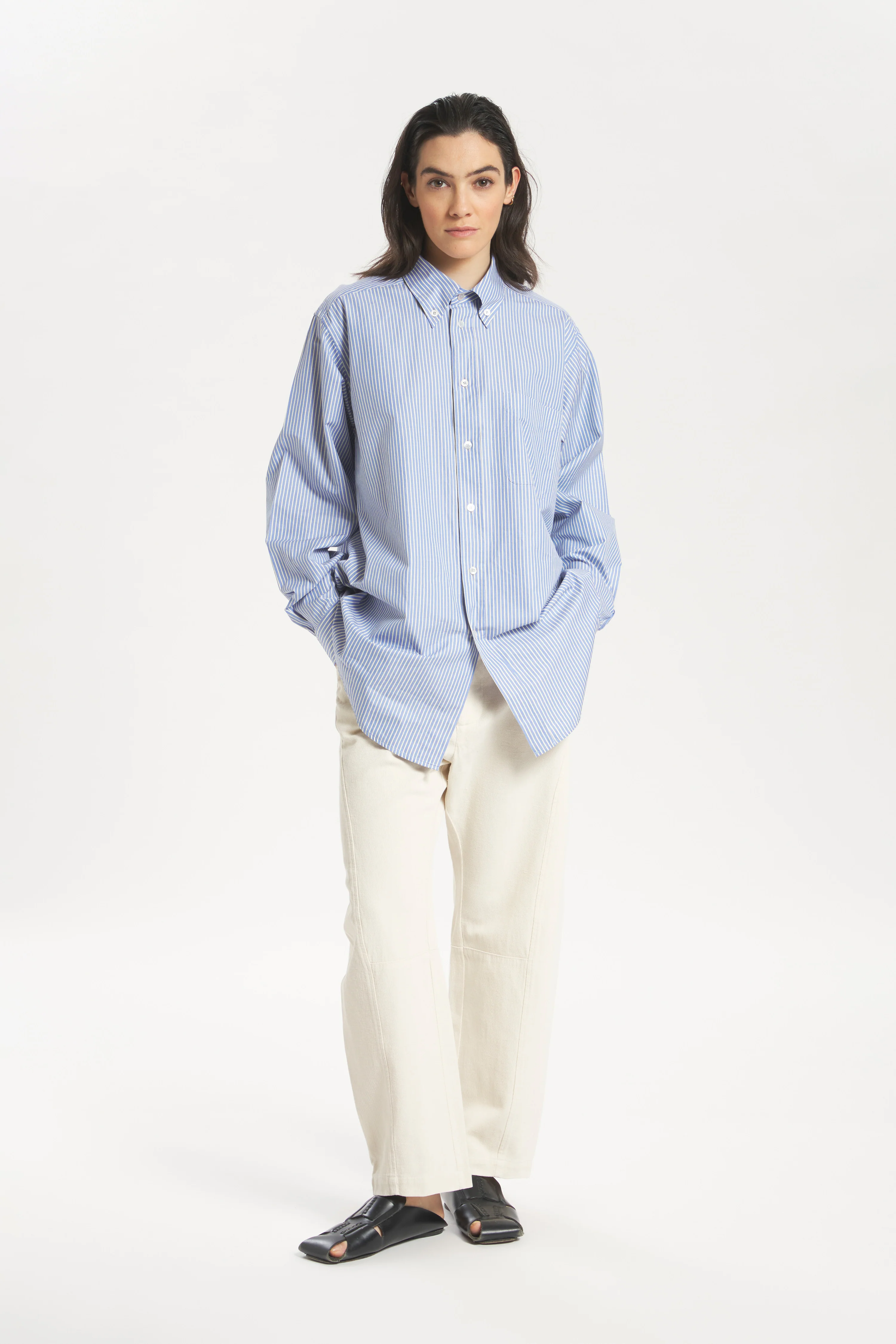 Trousers Marietta Furian Ecrù - Image 2