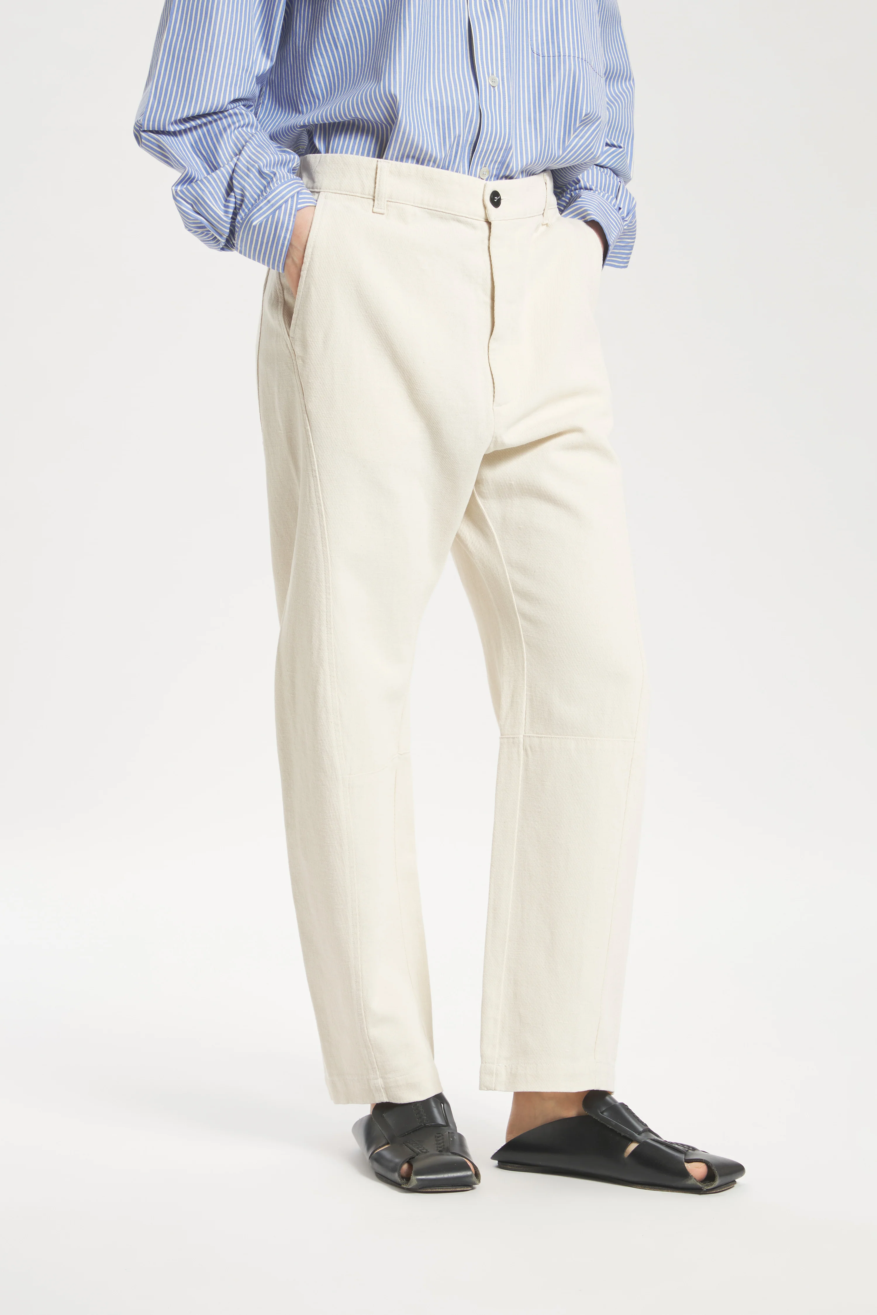 Trousers Marietta Furian Ecrù - Image 5