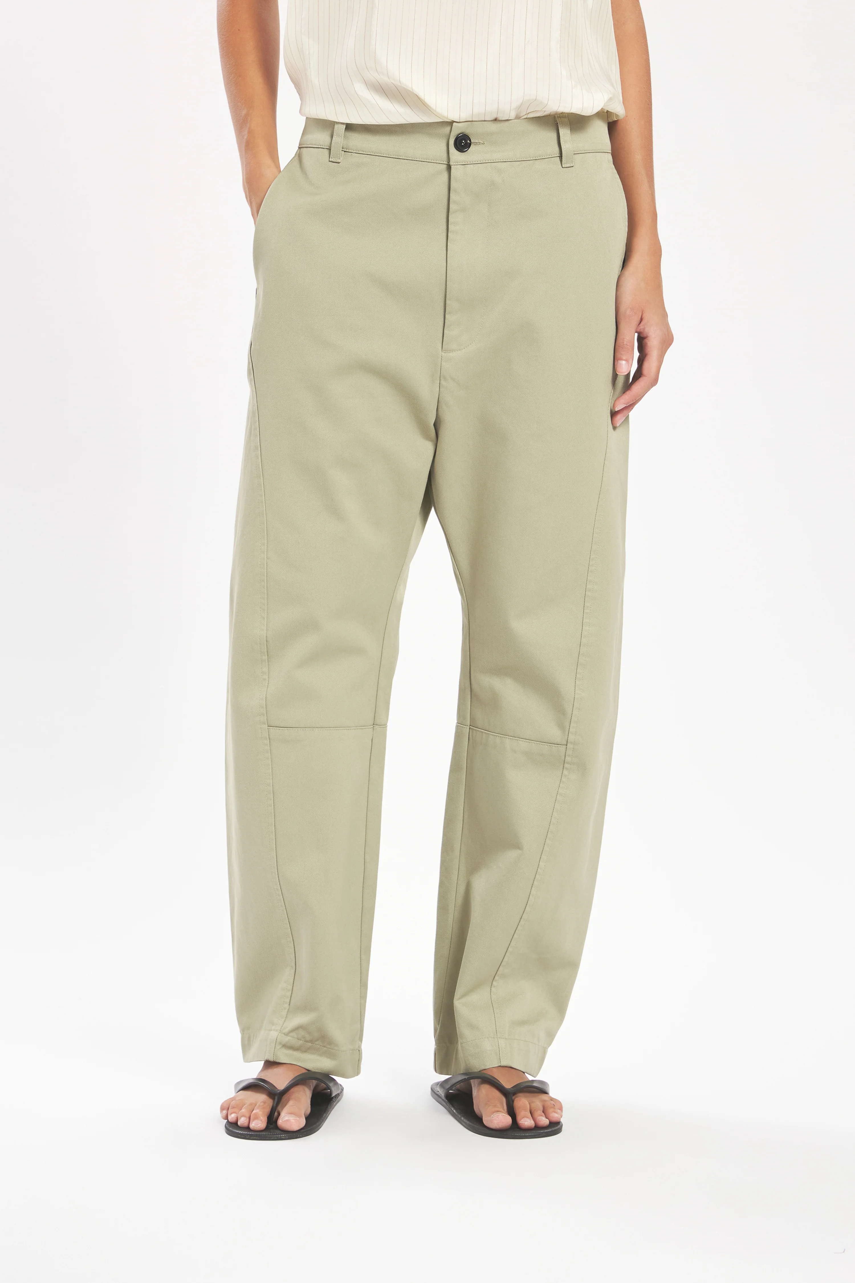 Trousers Marietta Varotto Salvia - Image 3