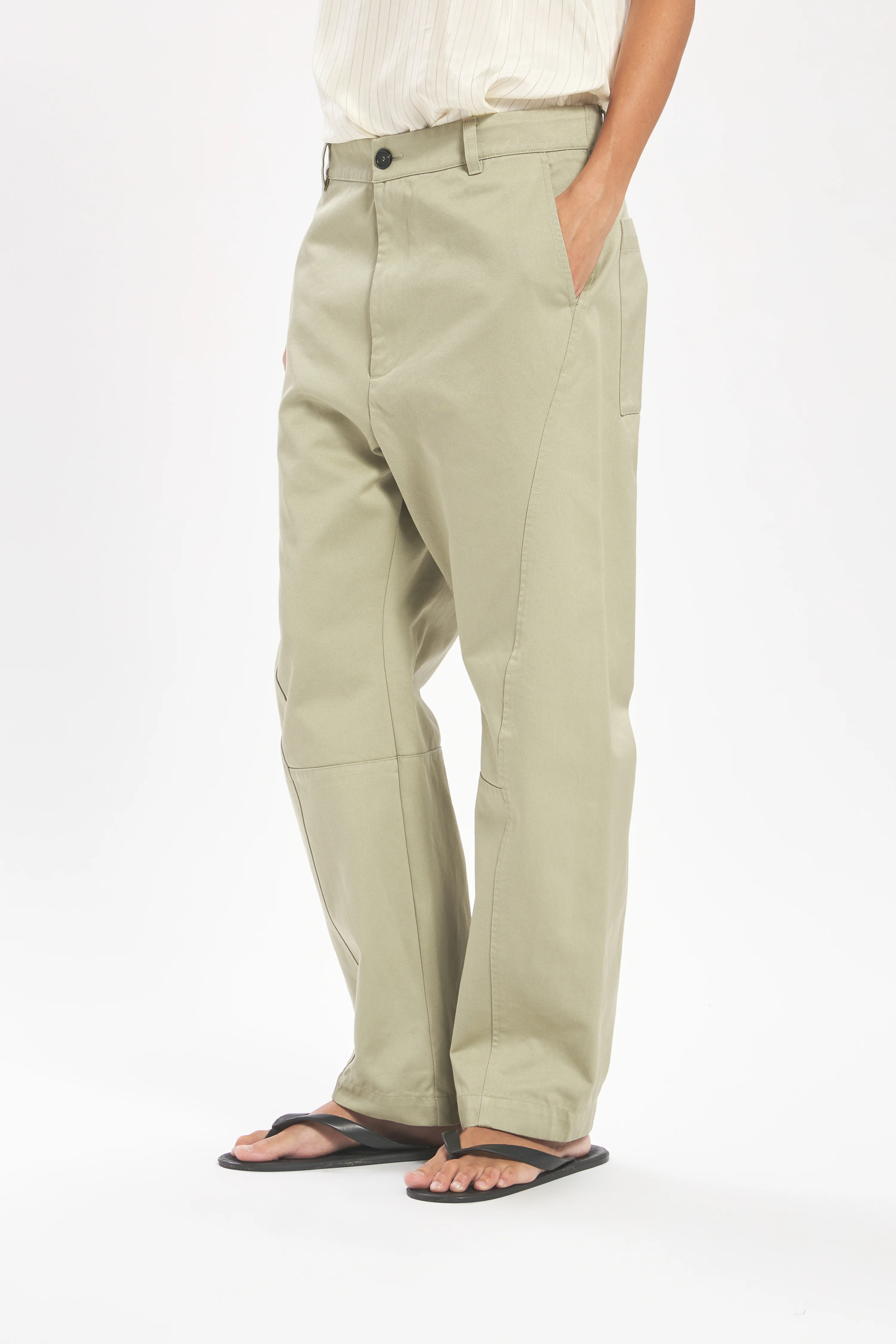 Trousers Marietta Varotto Salvia - Image 4