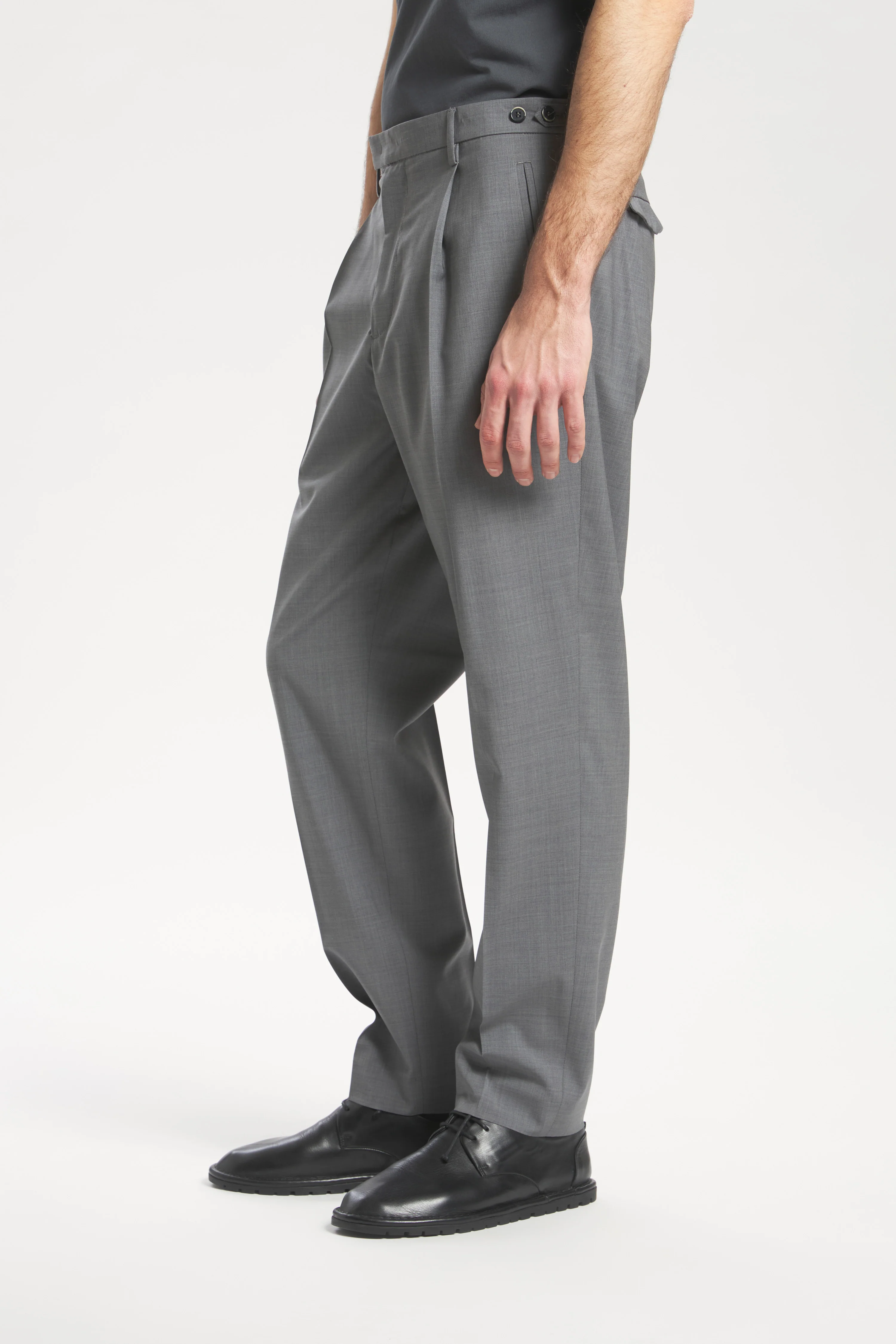 Trousers Masco Tropical Grigio - Image 5