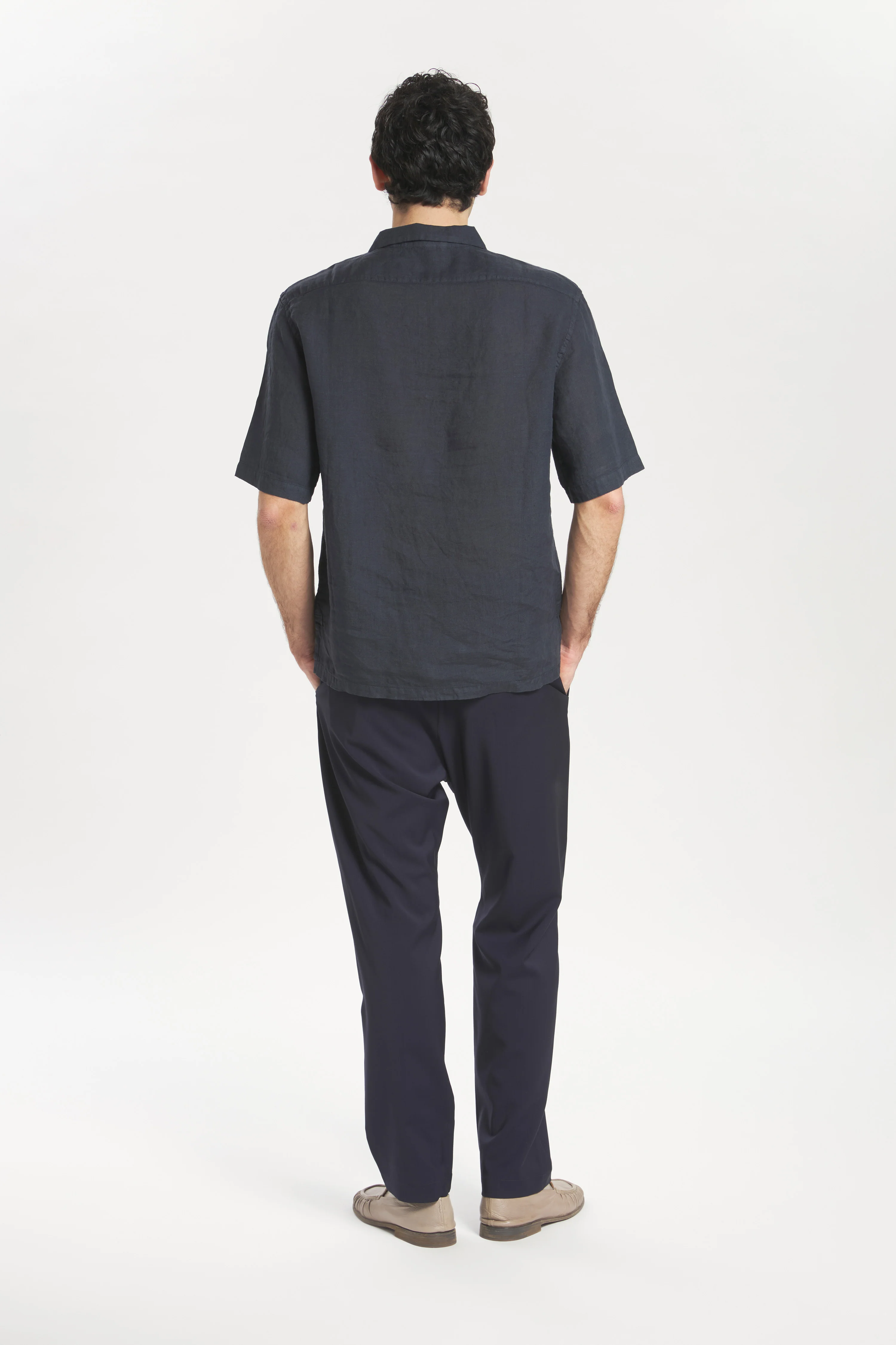 Trousers Riobarbo Tropical Navy - Image 3