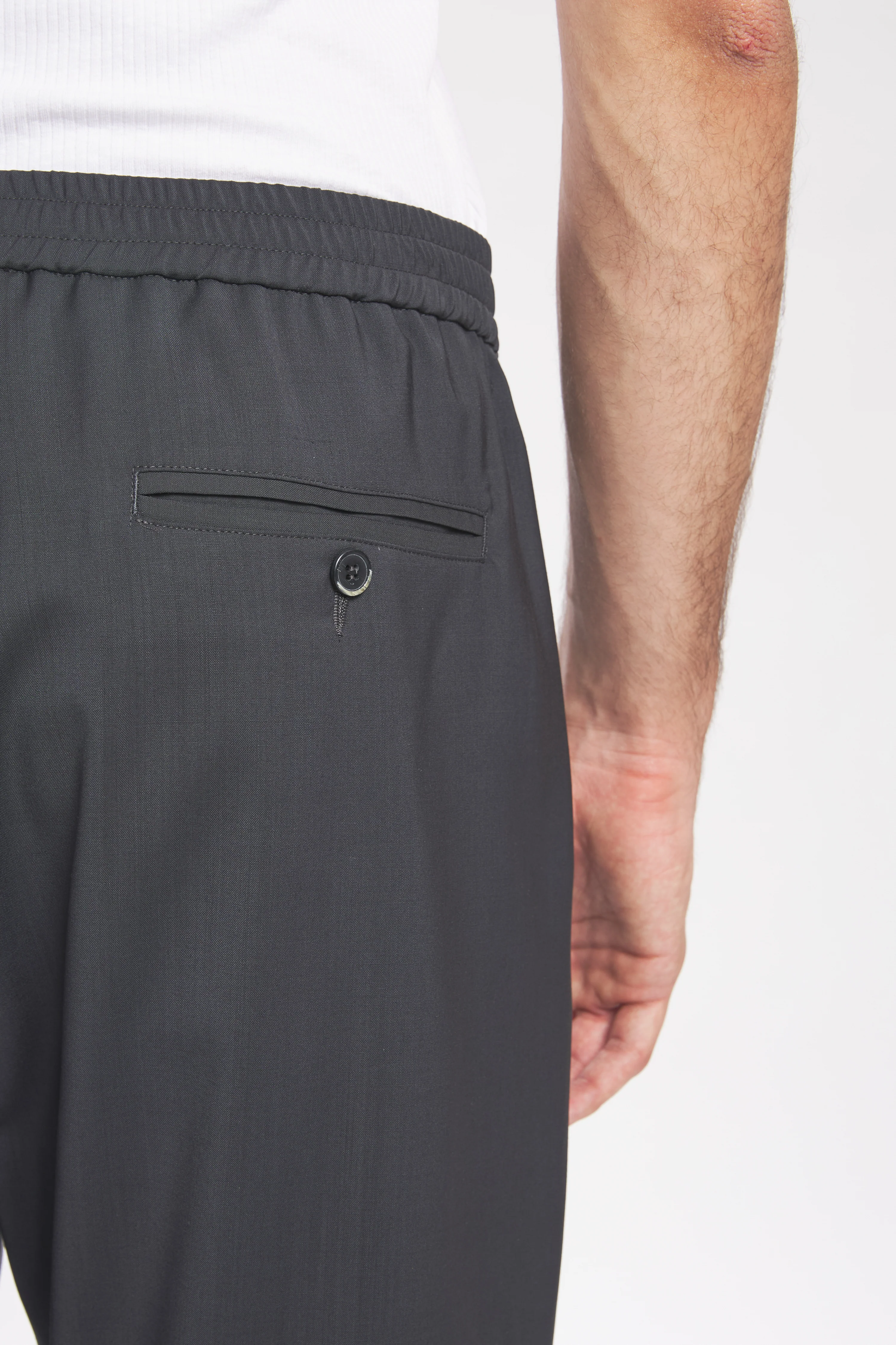 Trousers Riobarbo Tropical  Piombo - Image 6