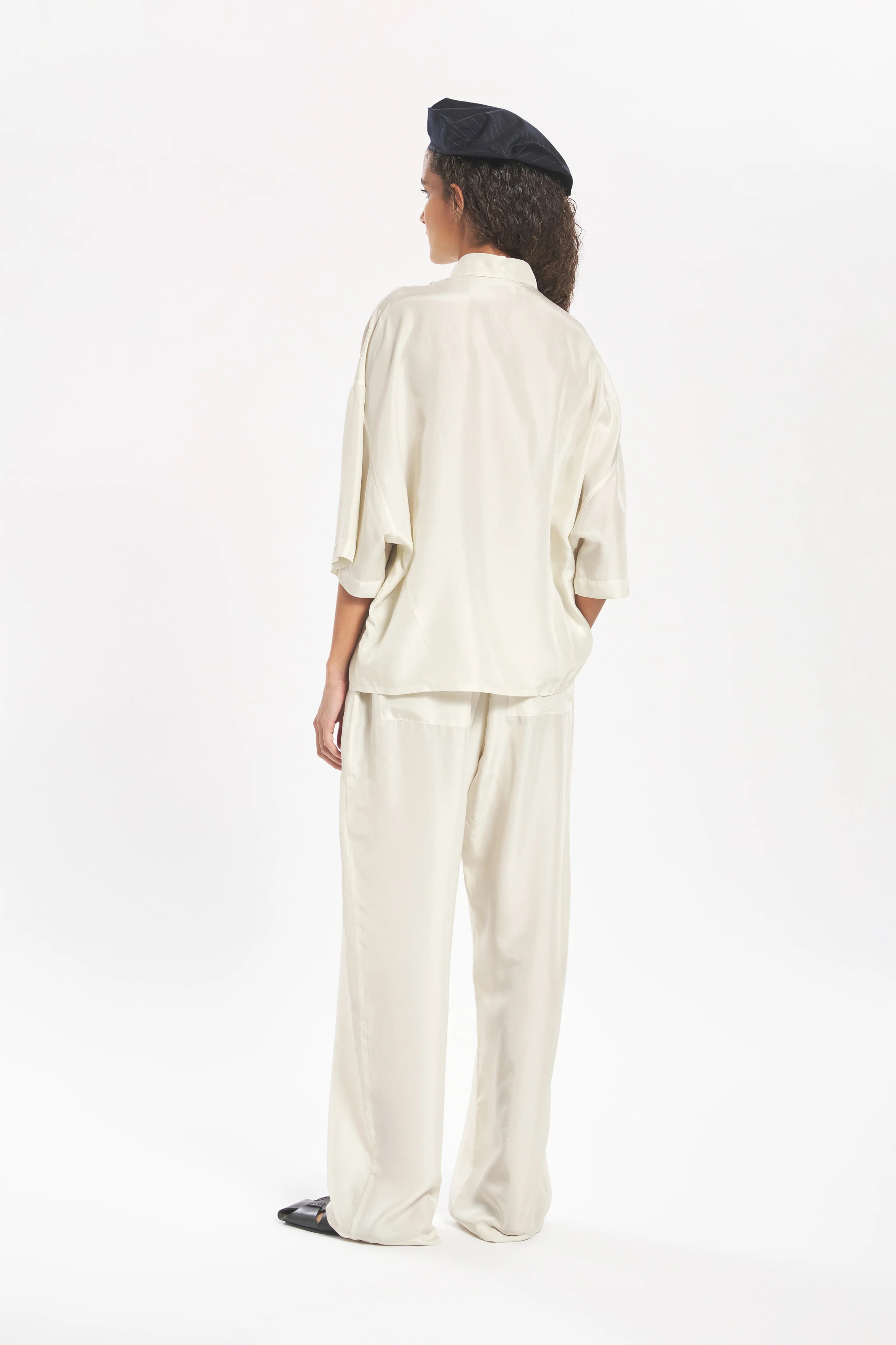 Trousers Serata Pura Perla - Image 3