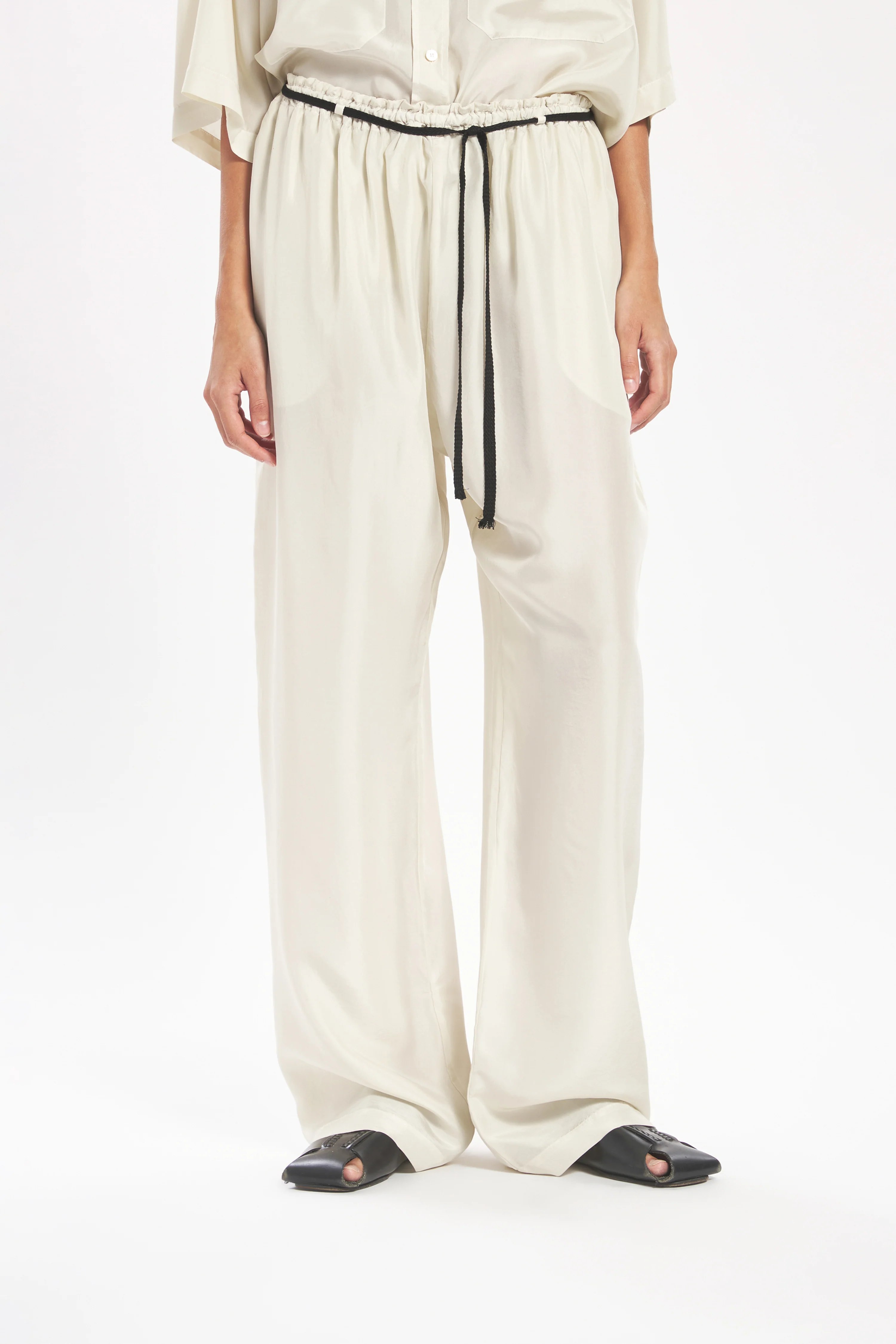 Trousers Serata Pura Perla - Image 4