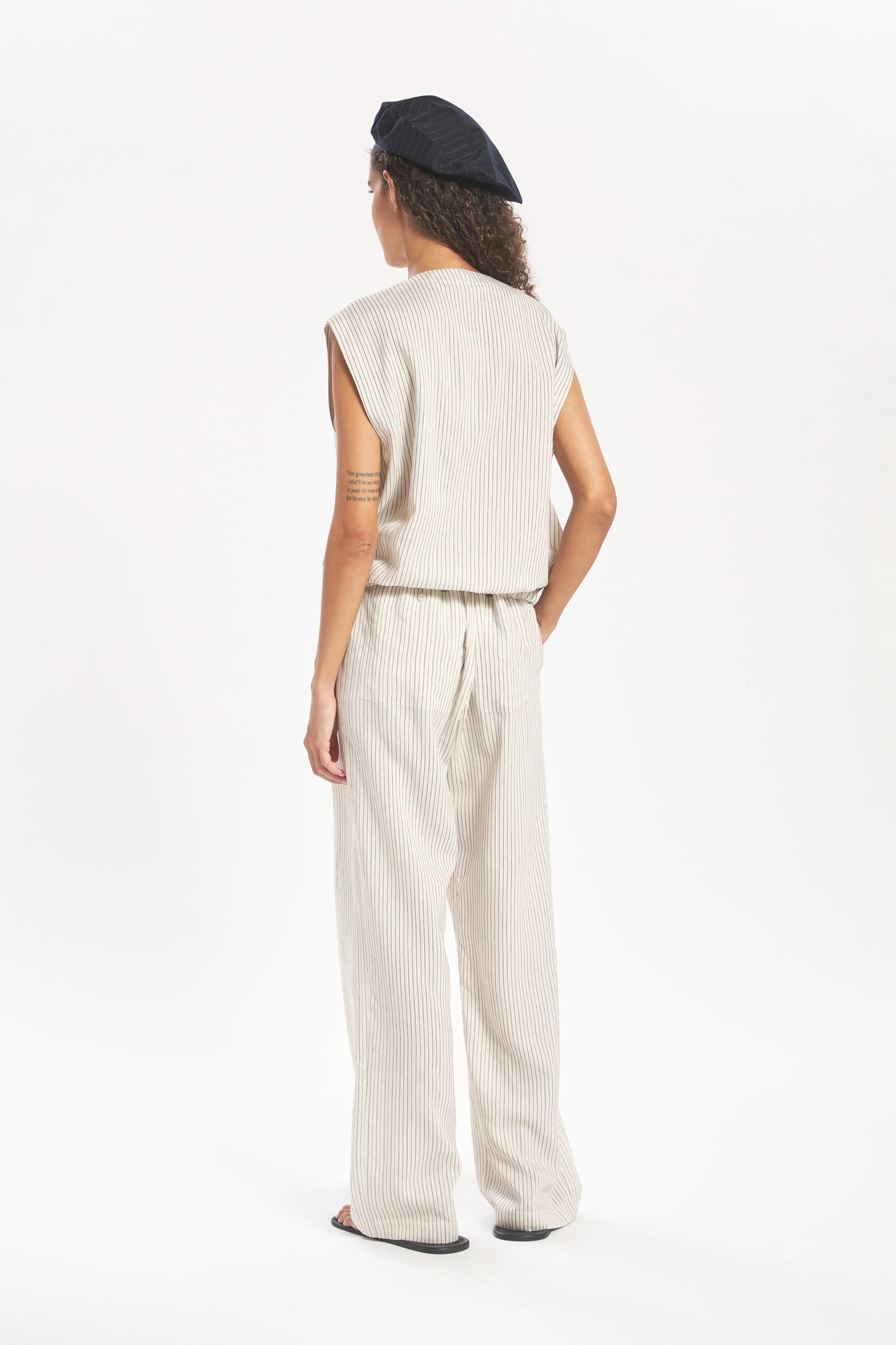 Trousers Serata Sevi Avorio - Image 3