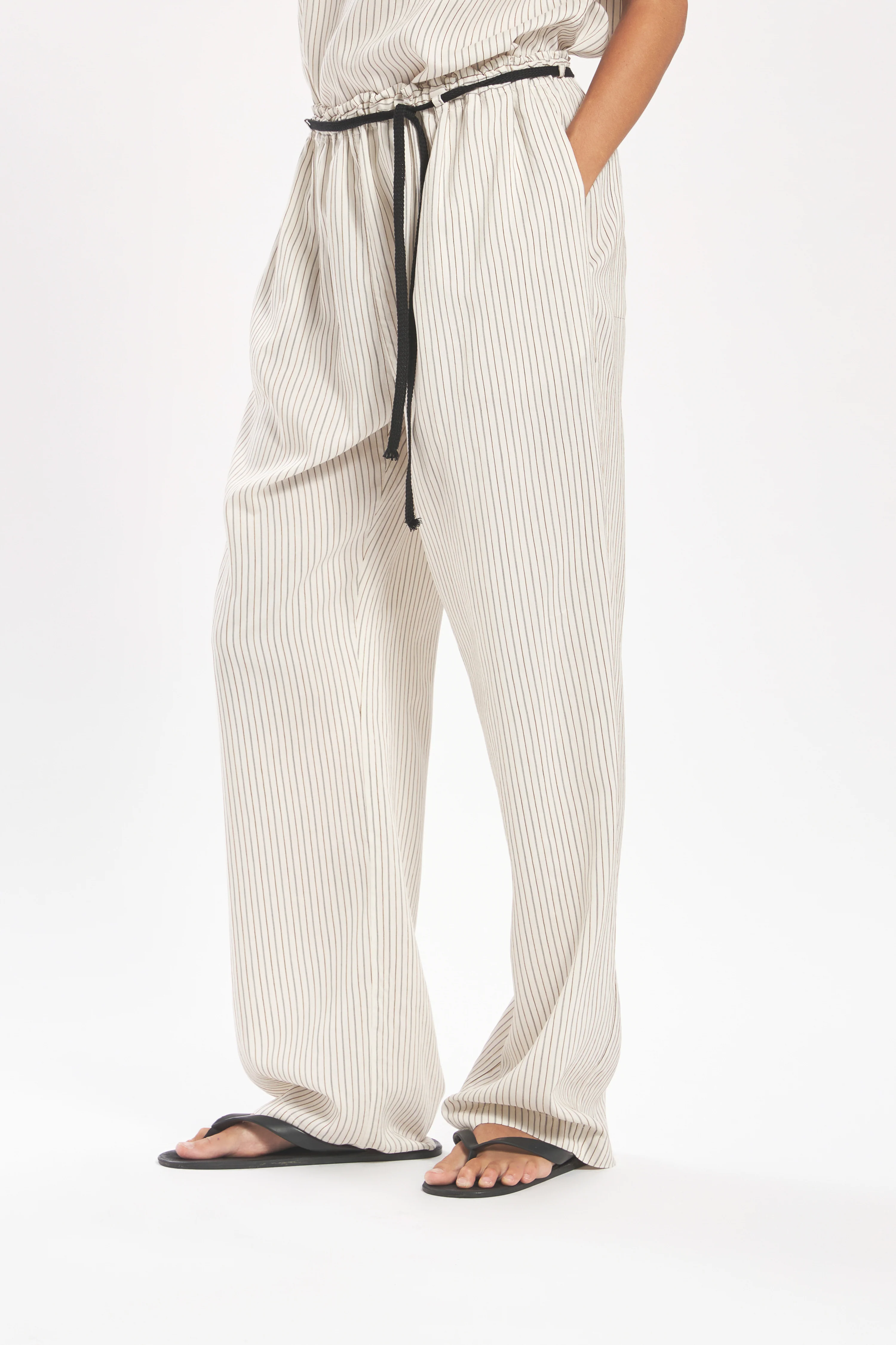Trousers Serata Sevi Avorio - Image 5