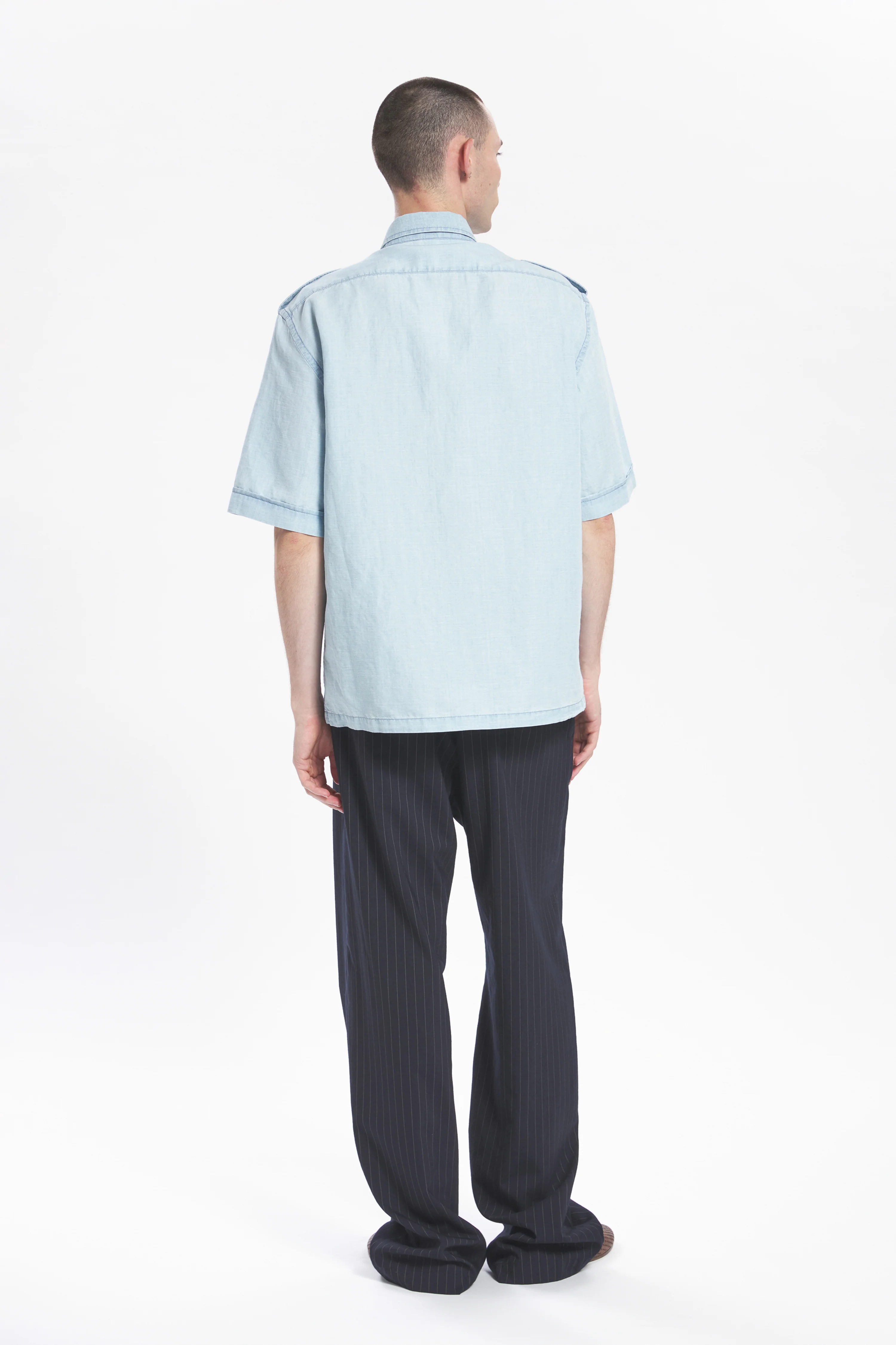 Trousers Trinchetto Fulgor Navy - Image 2